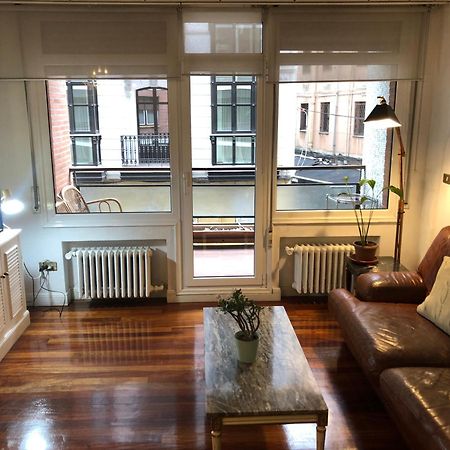Suite En Apartamento Privado Terraza Centro Bilbao Eksteriør bilde